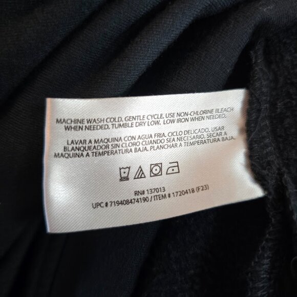 ORVIS BLACK PULLOVER SWEATER MODAL SIZE XL VNECK VERY SOFT RELAXED - Picture 6 of 8